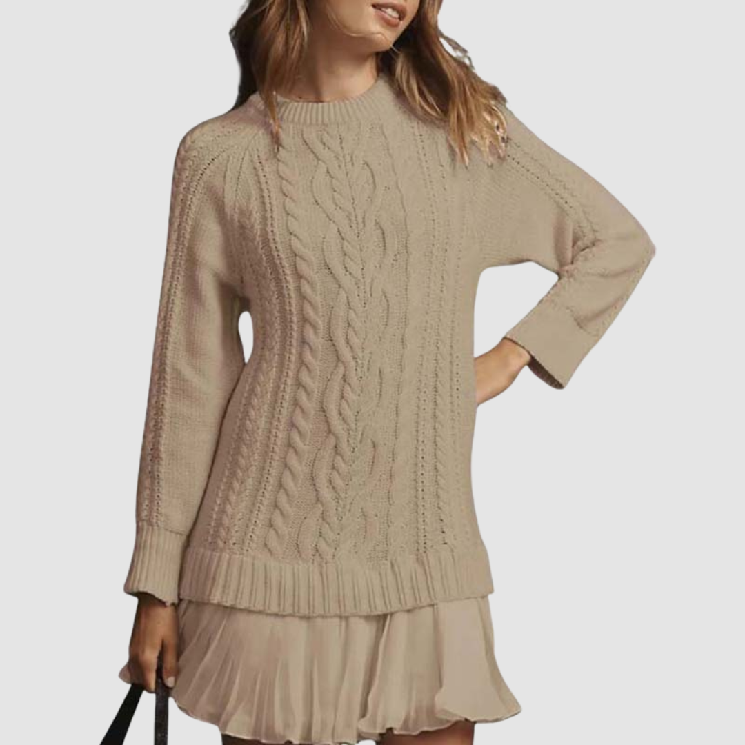 Lyla™ Cable Knit Mini Dress