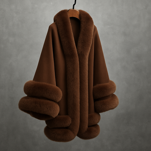 Nikita™ Fur Cape Jacket