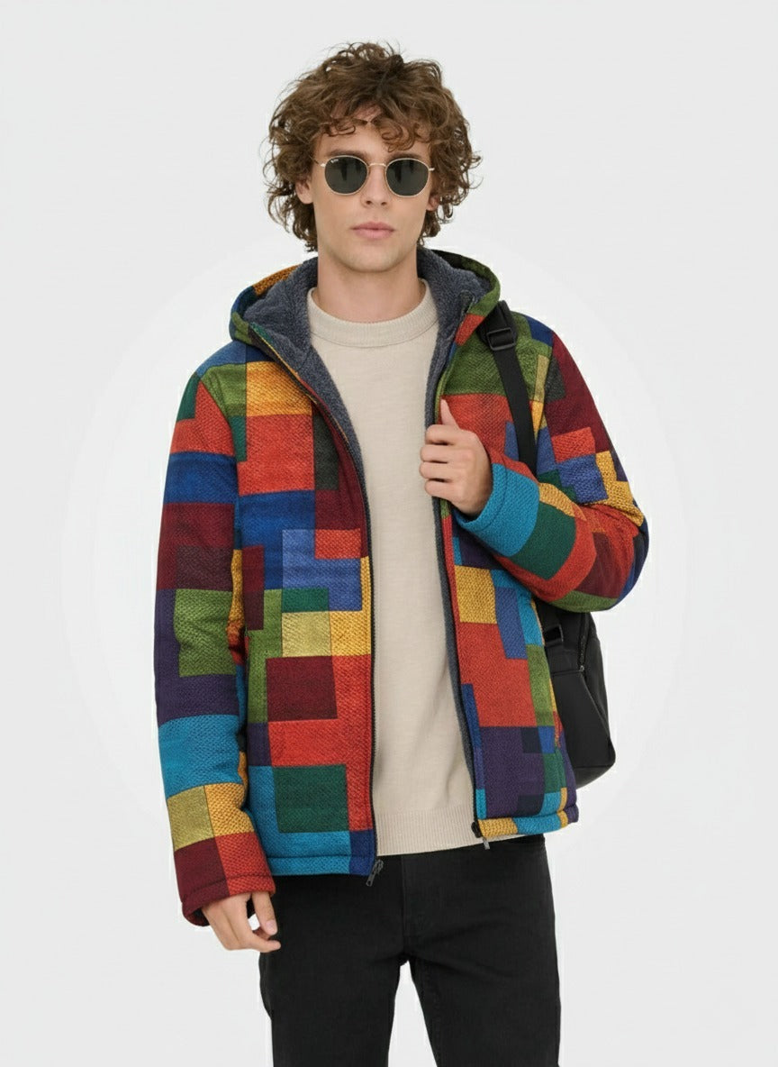 Sam™ Luxury Art-Inspired Cardigan