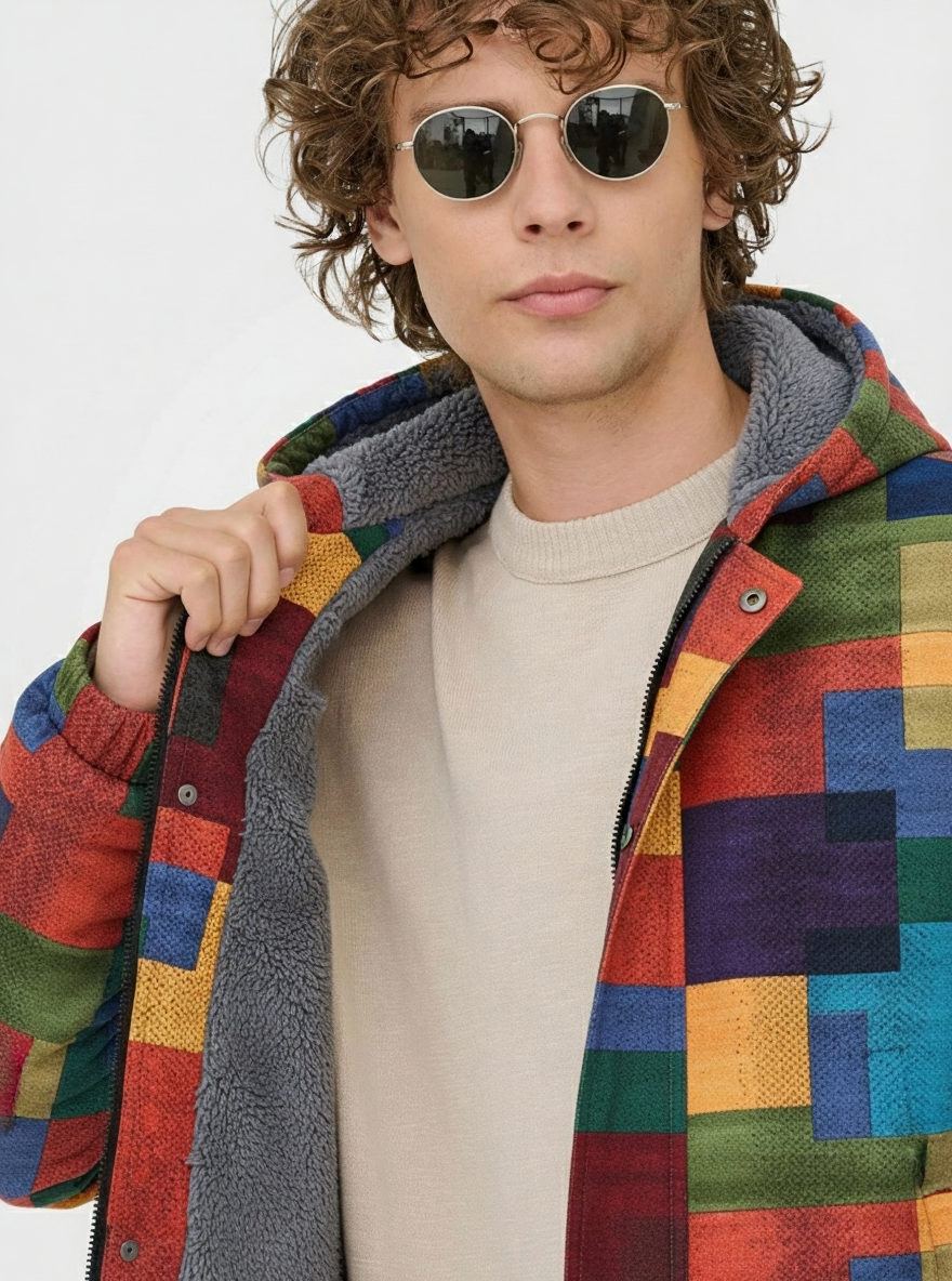 Sam™ Luxury Art-Inspired Cardigan