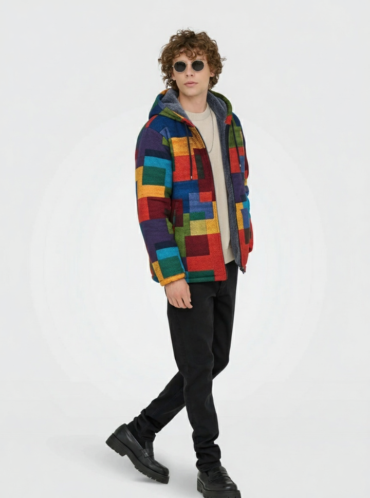 Sam™ Luxury Art-Inspired Cardigan