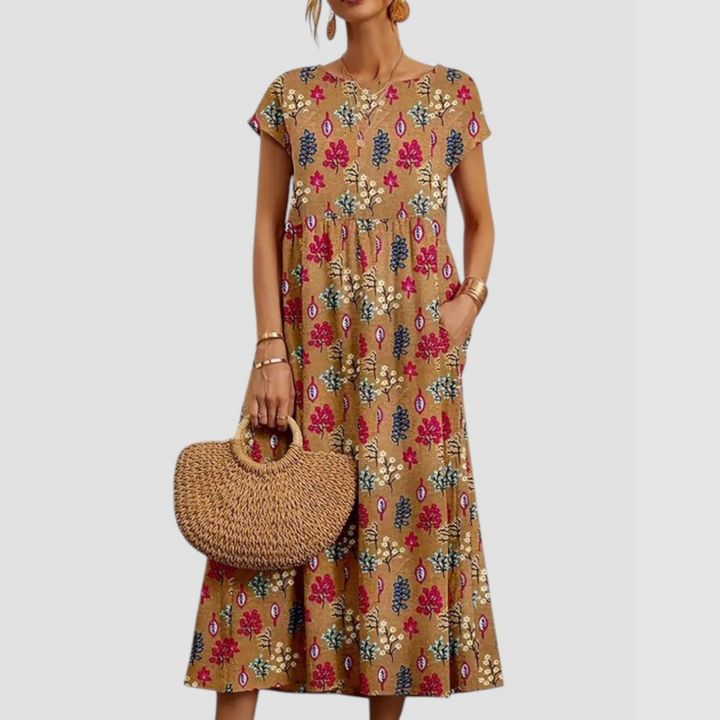 Marguerite™ Floral Midi Dress
