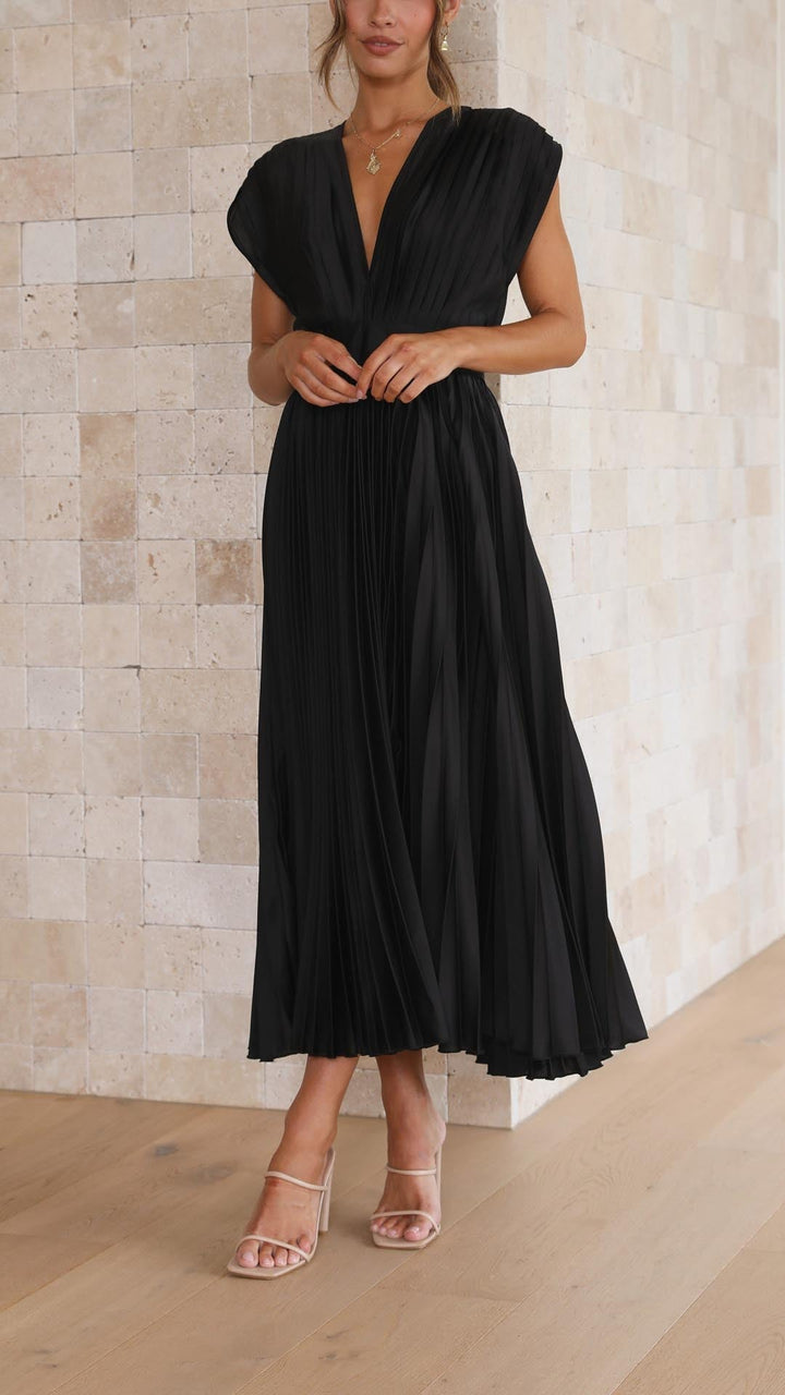 Marla™ Elegant Pleated Dress