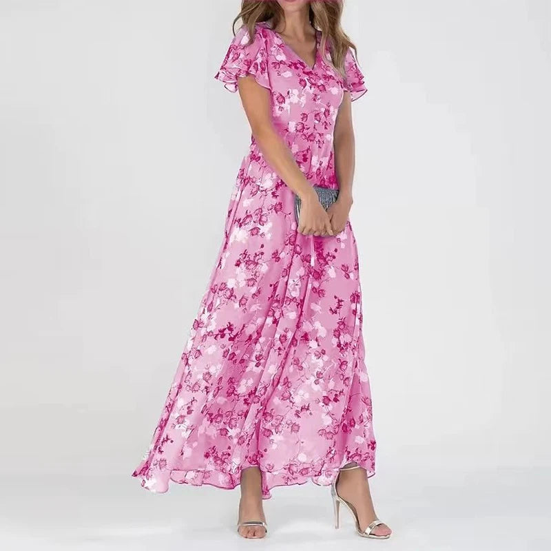 Lois™ Elegant Casual Maxi Dress