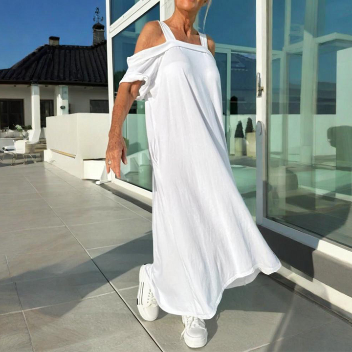 Monique™ Off-Shoulder Maxi Dress